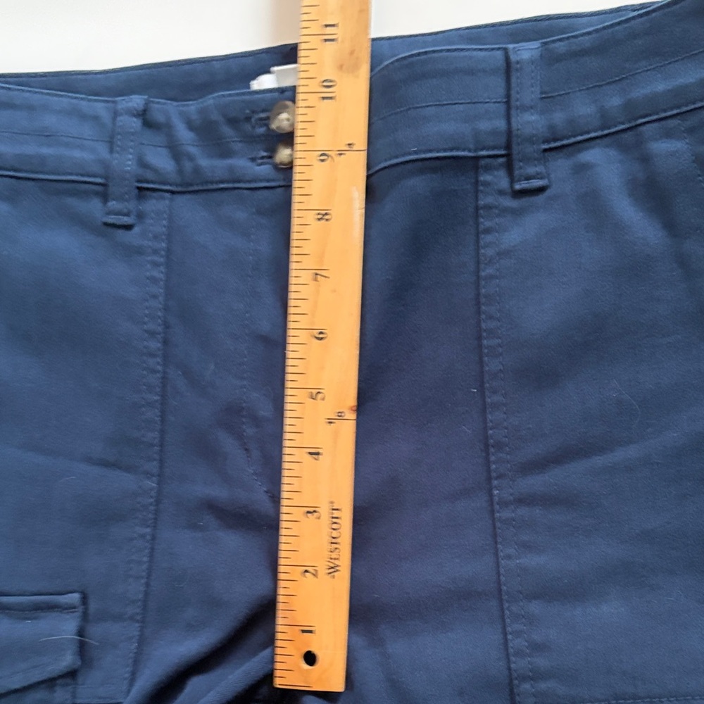 J. Jill Deep Blue Cargo Pants - Picture 7 of 10